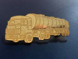 Pin Saurer D330B 24 Karat vergoldet 31 Gramm Serie 07/50