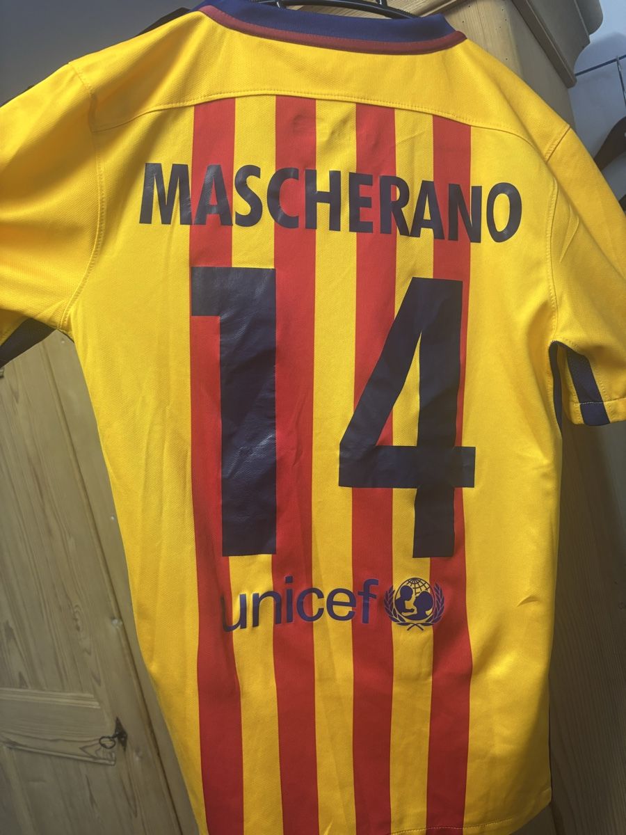 FC Barcelona Canottiere & Pantaloni: FC Barcelona Trikot Mascherano 14 – Usato da Bischofszell venduto da fab_zw6v 1