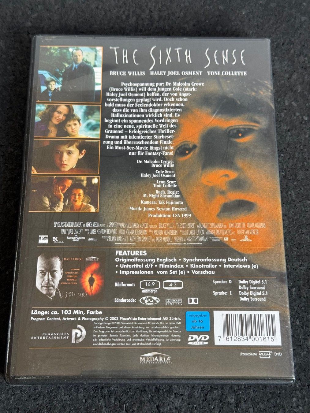 Alle DVDs: The Sixth Sense DVD DE/EN Bruce Willis – Gebraucht aus Fribourg von tschjoly 1