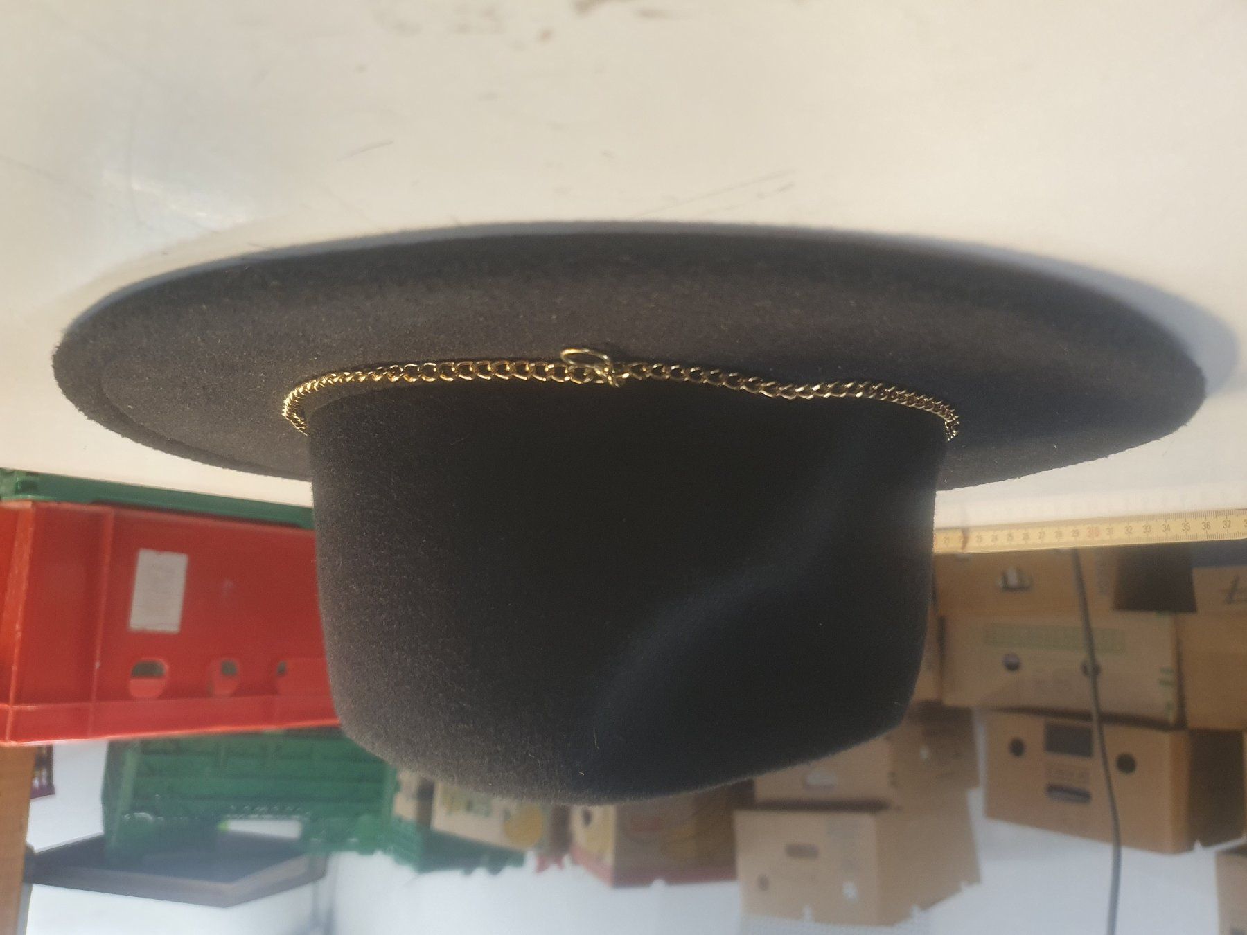 Copricapi, berretti & cappellini: Herrenhut uncommon Souls schwarz – Usato da Zürich venduto da loosebone 1