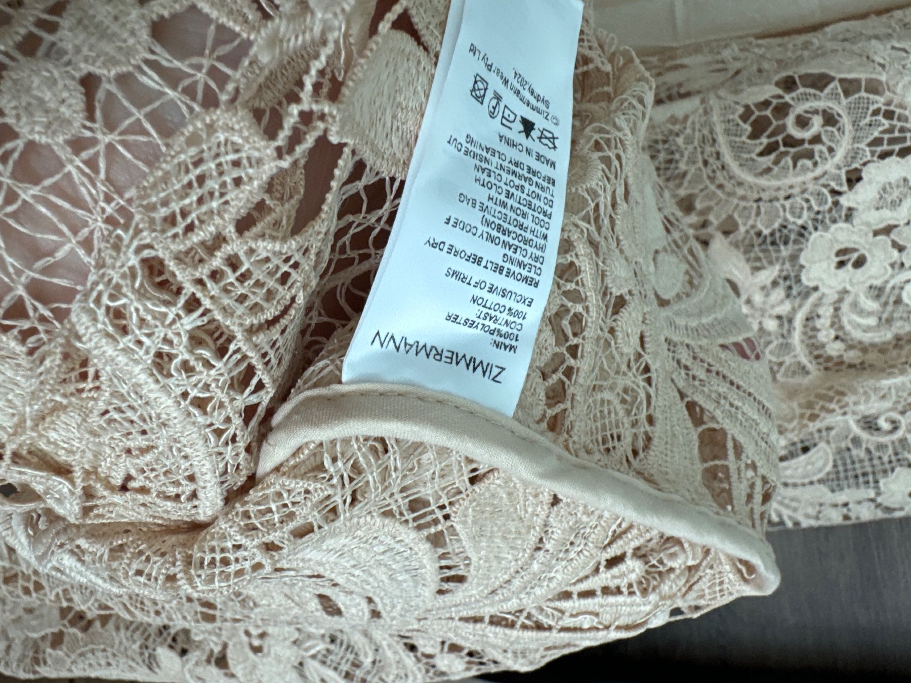 Zimmermann Kleider: Zimmermann Kleid aus Spitze Gr. 3 – Neu (gemäss Beschreibung) aus Luzern von TENDIMO 6