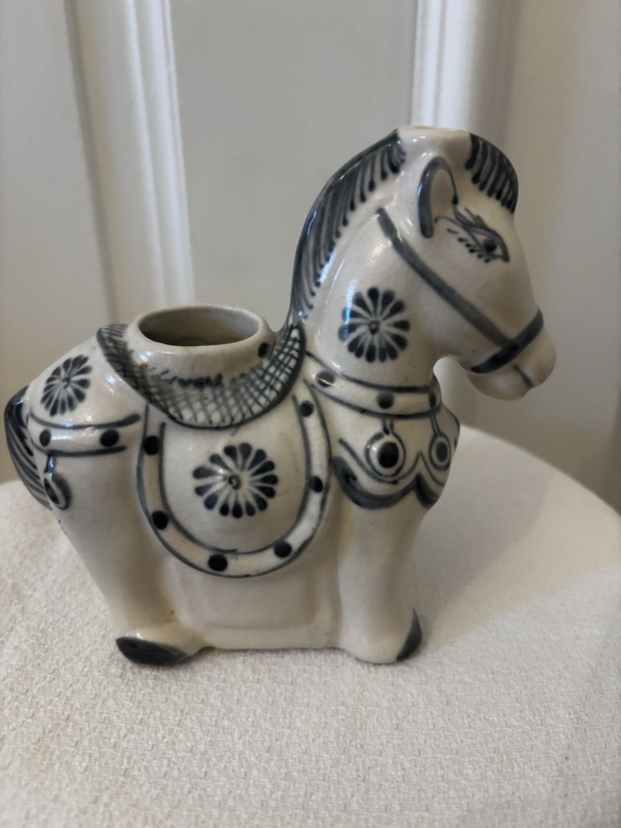 Statuette: CHEVAL, PIPE À OPIUM CHINOISE – Usato da Genève venduto da ati_tj8f 4