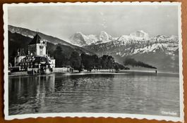 Oberhofen - Dampfschiff - AK