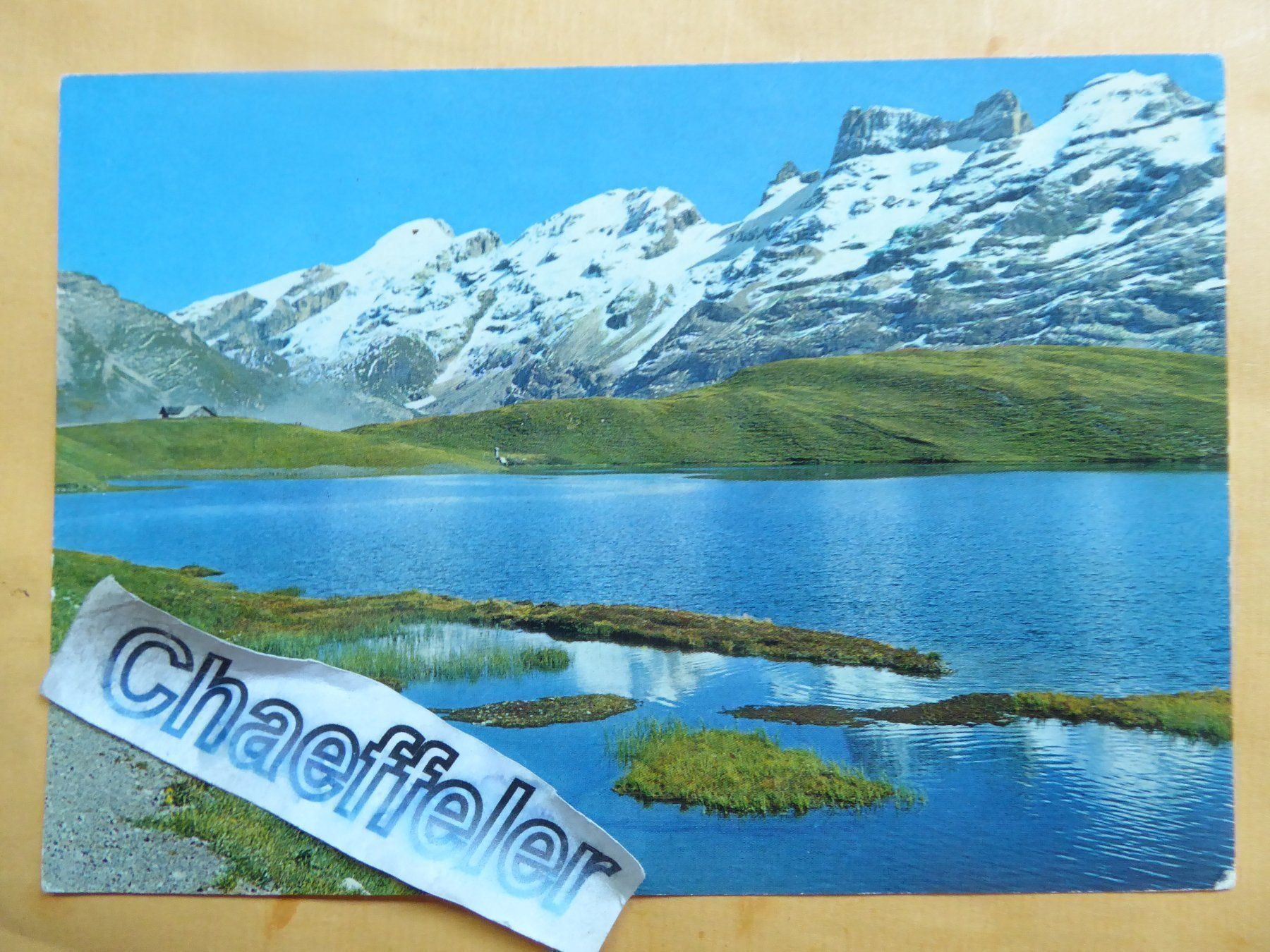 Ansichtskarten: 1975 Melchsee-Frutt, Zentralschweiz – Gebraucht aus Zürich von Chaeffeler