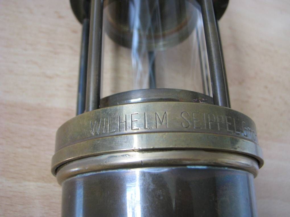 Lampade: Antike Seltene Grubenlampe, Wetterlampe – Usato da Niederbipp venduto da Viti73 2