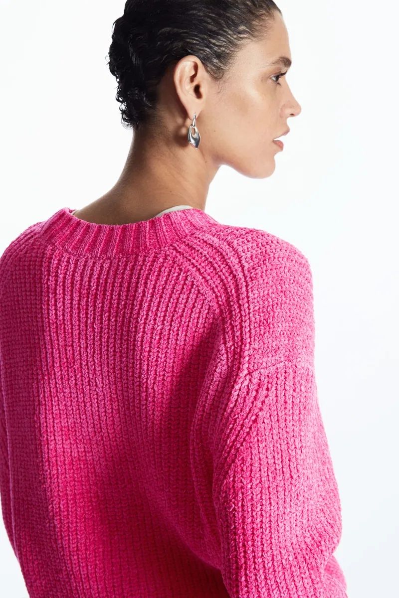 Cos Maglioni & Felpe: Cos Hot Pink Knit Sweater – Nuovo (secondo la descrizione) da Basel venduto da Bslstadt22_2024 3