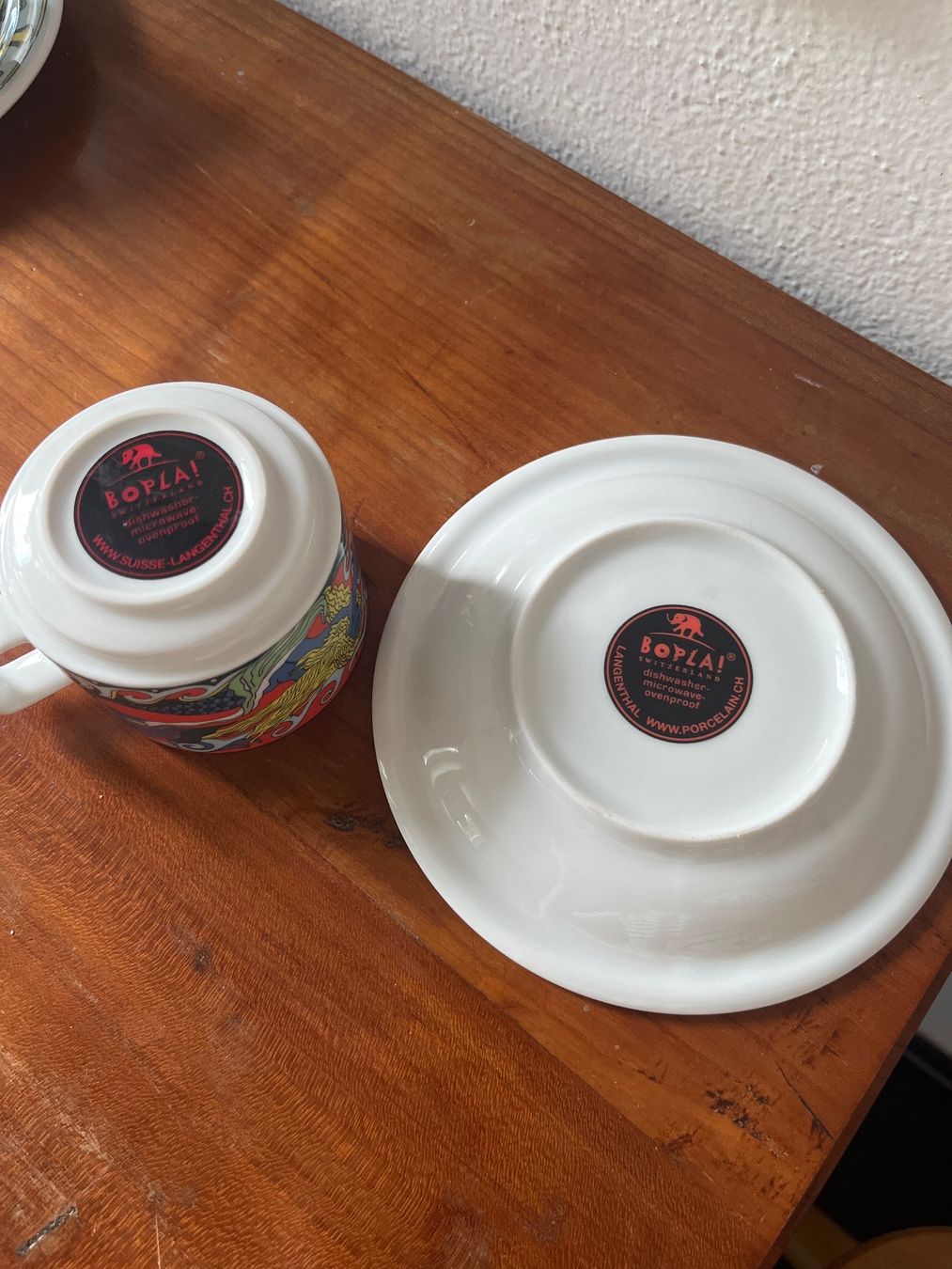 Bopla Tazze: BoPLA! Original Tasse mit Untersetzer – Nuovo (secondo la descrizione) da Bern venduto da margkne 2