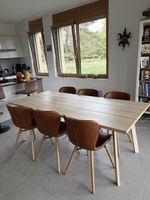 Table de salle à manger en bois 200x91