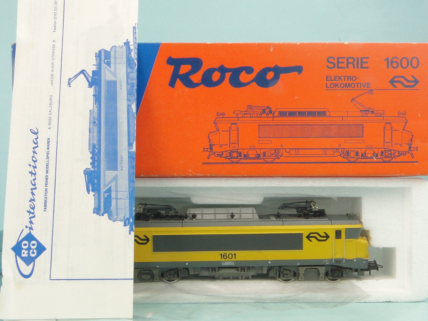 Roco Modellini di ferrovie: ROCO 4184A NS Serie 1600 – Usato da Bülach venduto da cann11 1