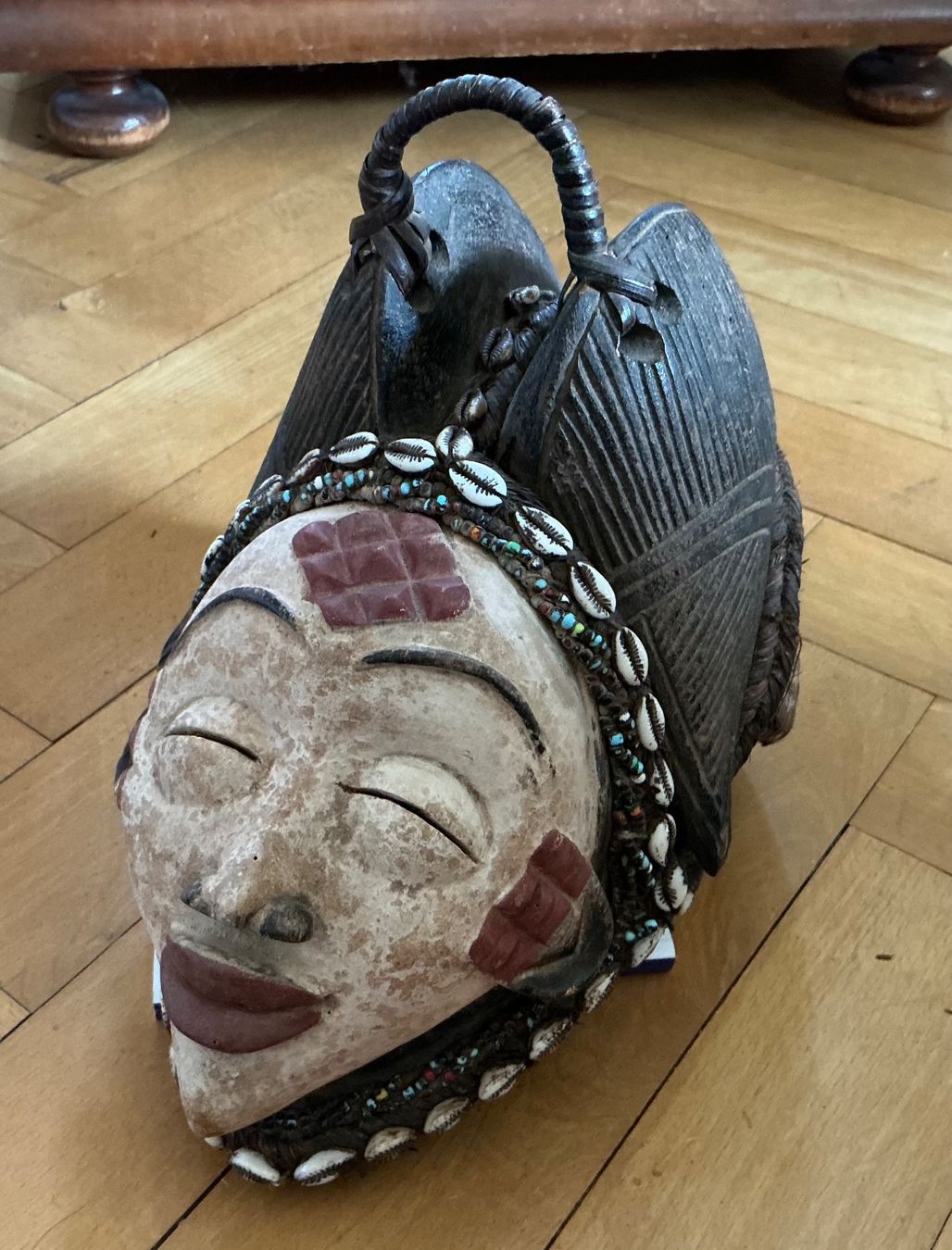 Internationale Kunst: Punu-Maske aus Gabun – Gebraucht aus Pieterlen von LM1446 1
