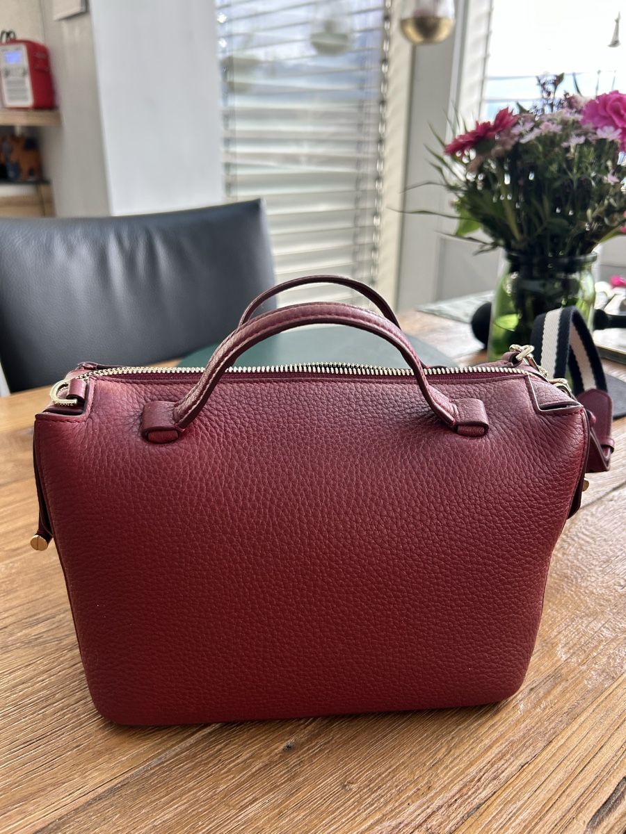Bally Taschen für Damen: Bally Handtasche Ledertasche Beuteltasche dunkelrot – Neu (gemäss Beschreibung) aus Trin von kreadiva 1