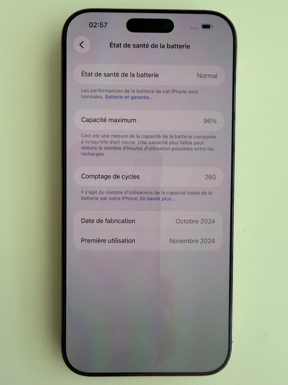 Apple Telefoni cellulari / Smartphones: iPhone 16 Pro Max, Desert Titanium, 256GB – Usato da St-Gingolph venduto da GoldenKeys 4