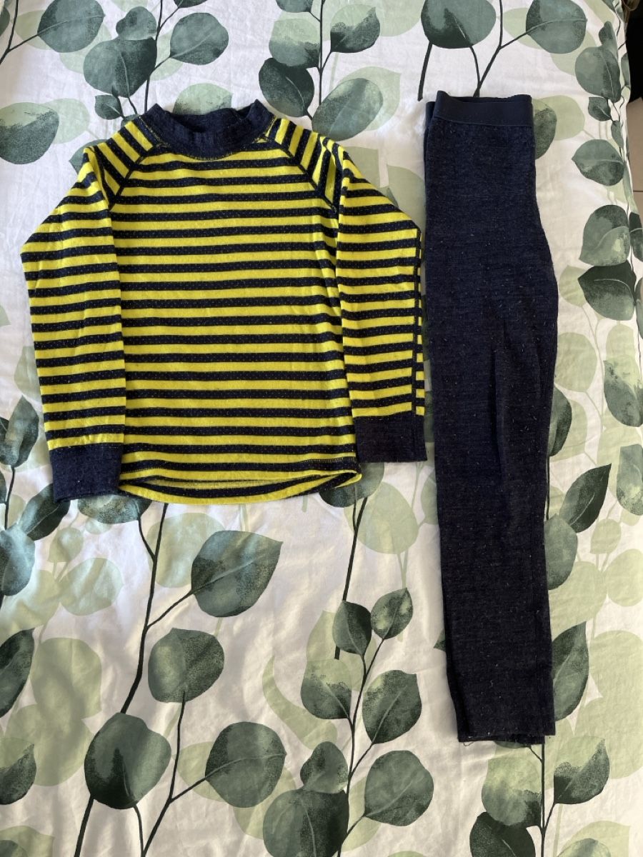 46 Nord Lotti & Set di vestiti: Merino Thermoshirt und -hose – Usato da Vaglio venduto da Irukaijiu 1