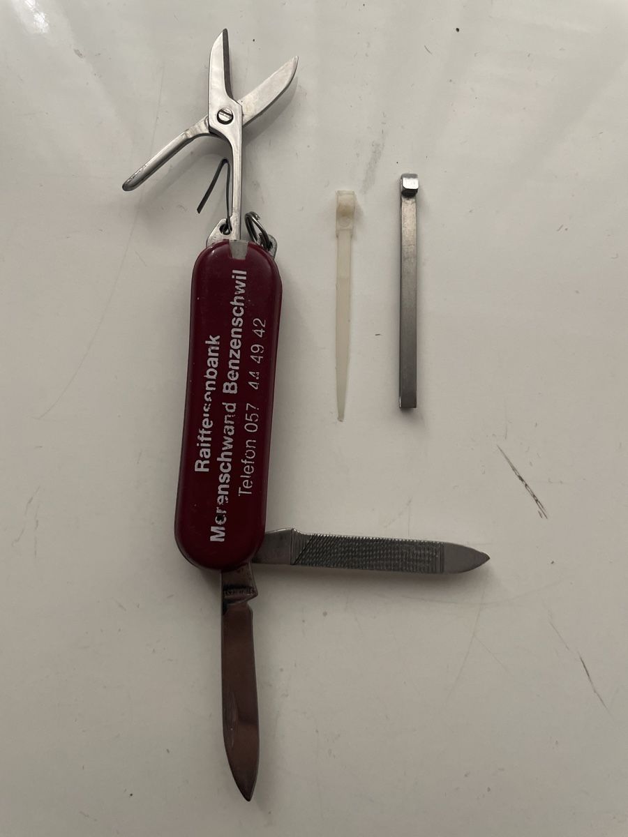 Coltelli tascabile: F 025 ) Taschen - Sackmesser mit Schere – Usato da Diepoldsau venduto da Ganthammer