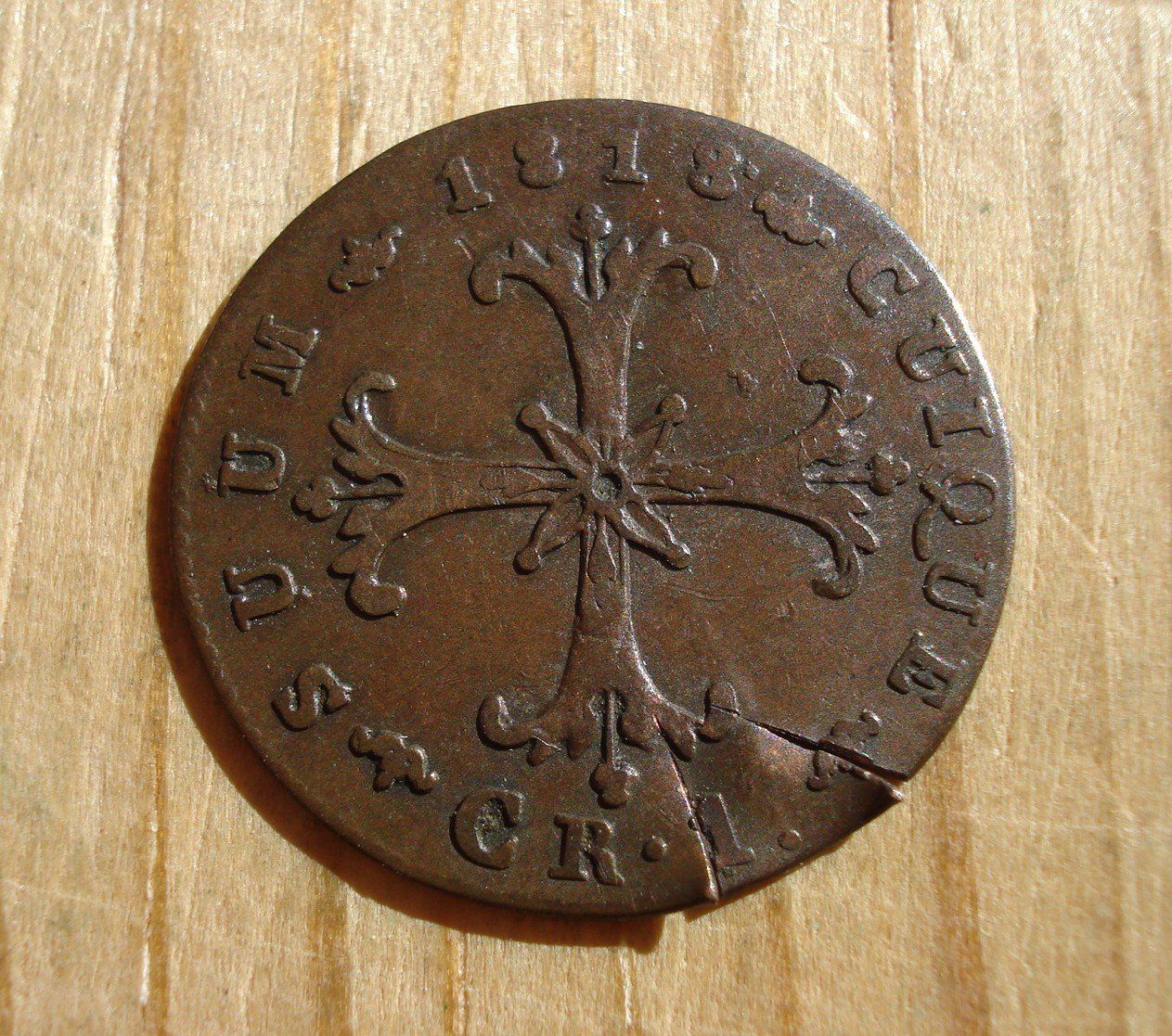 Tutti le monete: (D3) Neuenburg Kreuzer 1818 – Usato da Erlach venduto da Net-Coins