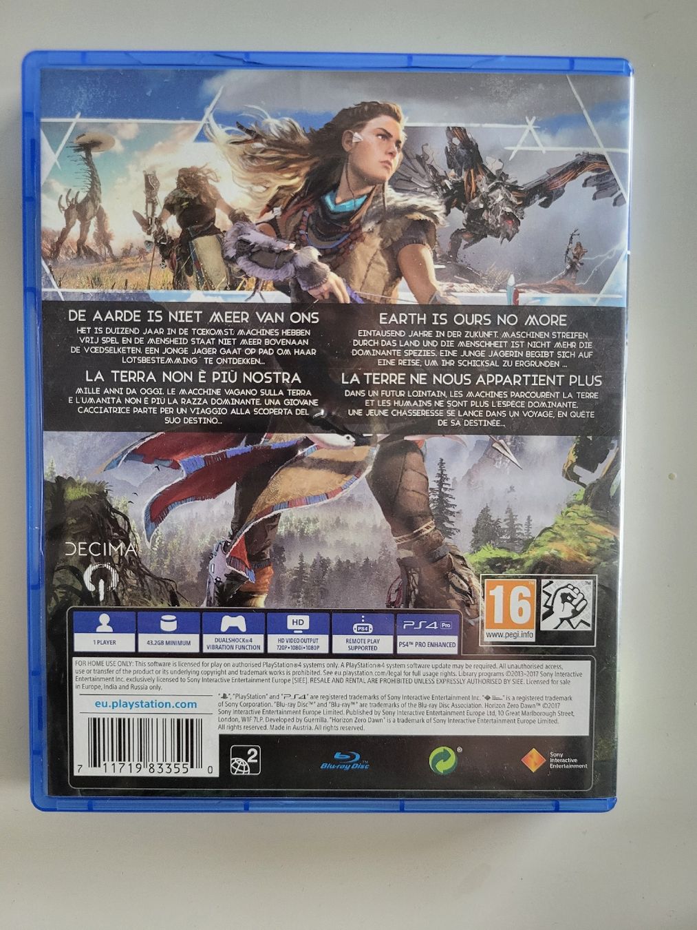 Jeux: Horizon Zero Dawn PS4 – D'occasion à Staufen par wasauimmer 1