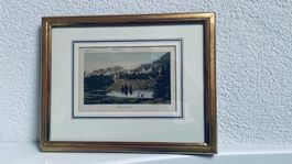 Arosa Untersee - Kupferdruck, 1893