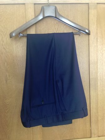 Ermenegildo Zegna Transeasonal Slim Hose aus Wolle Gr. 52