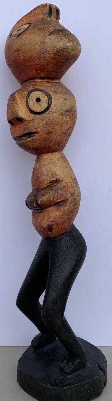 Sculture & Statue: Holz Skulptur Double Mind – Usato da Olten venduto da sportwelt 8
