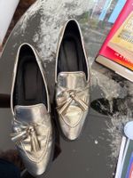 Tod’s Loafer Silber 40 echt Leder
