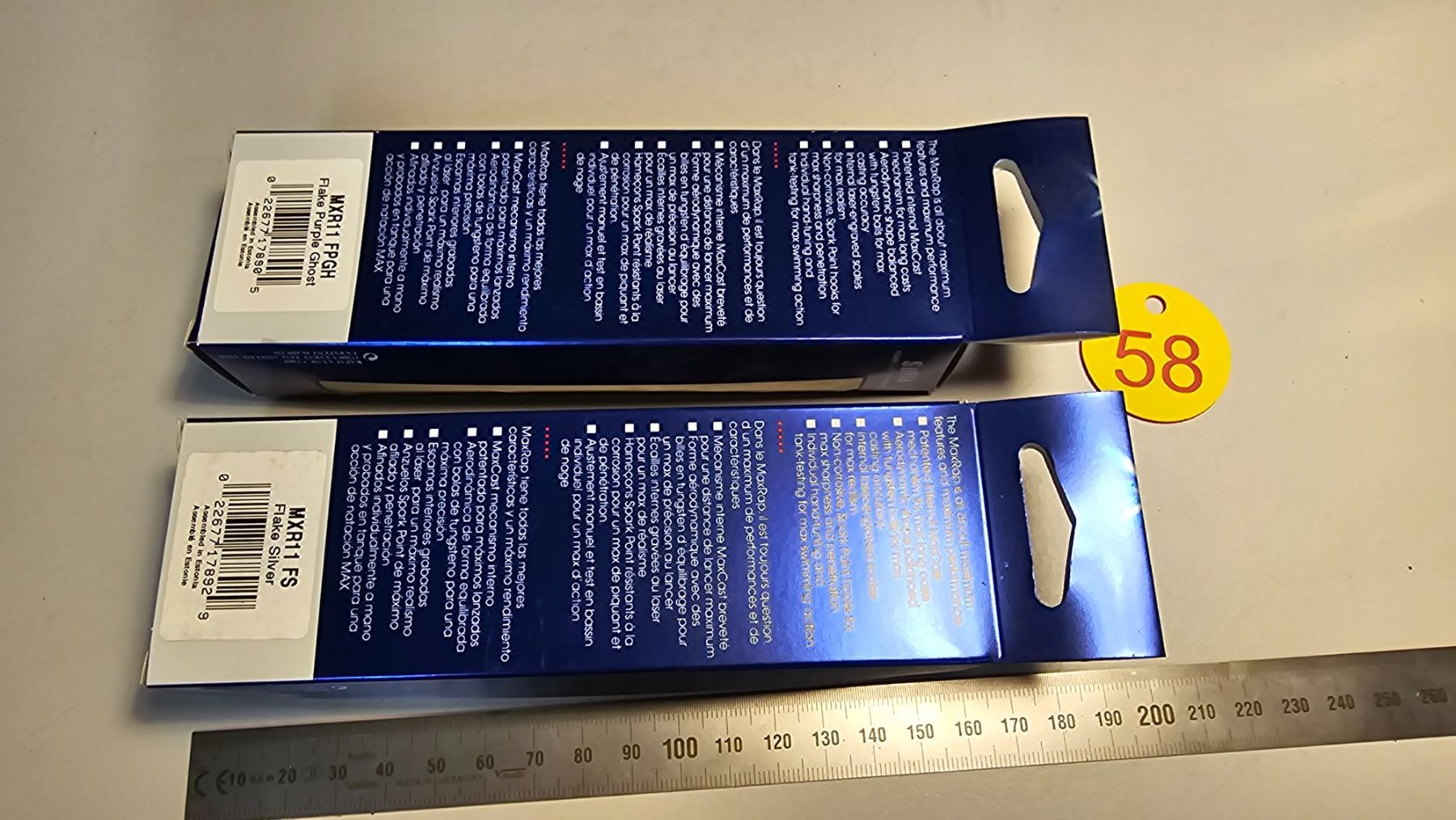 Rapala Esche: 2 Rapala Maxrap Köder, neu & OVP, Top Zustand, Max Casting – Nuovo e nell'imballaggio originale da Abtwil SG venduto da Fischerei_Artikel 2