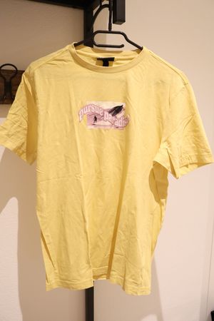 H&M T-Shirt Grösse S gelb mit Print