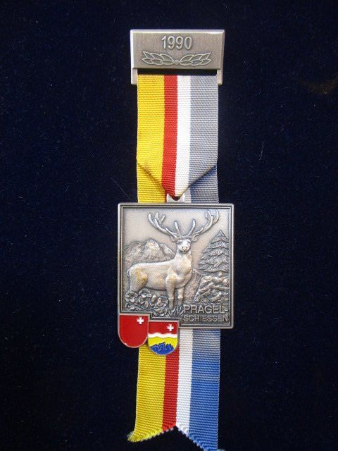 Medaglie: Pragel-Schiessen Muatathal 1990 – Usato da Luzern venduto da Horoskop1