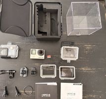 GoPro HERO 4 Silber inkl. SD-Karte und diversem Zubehör