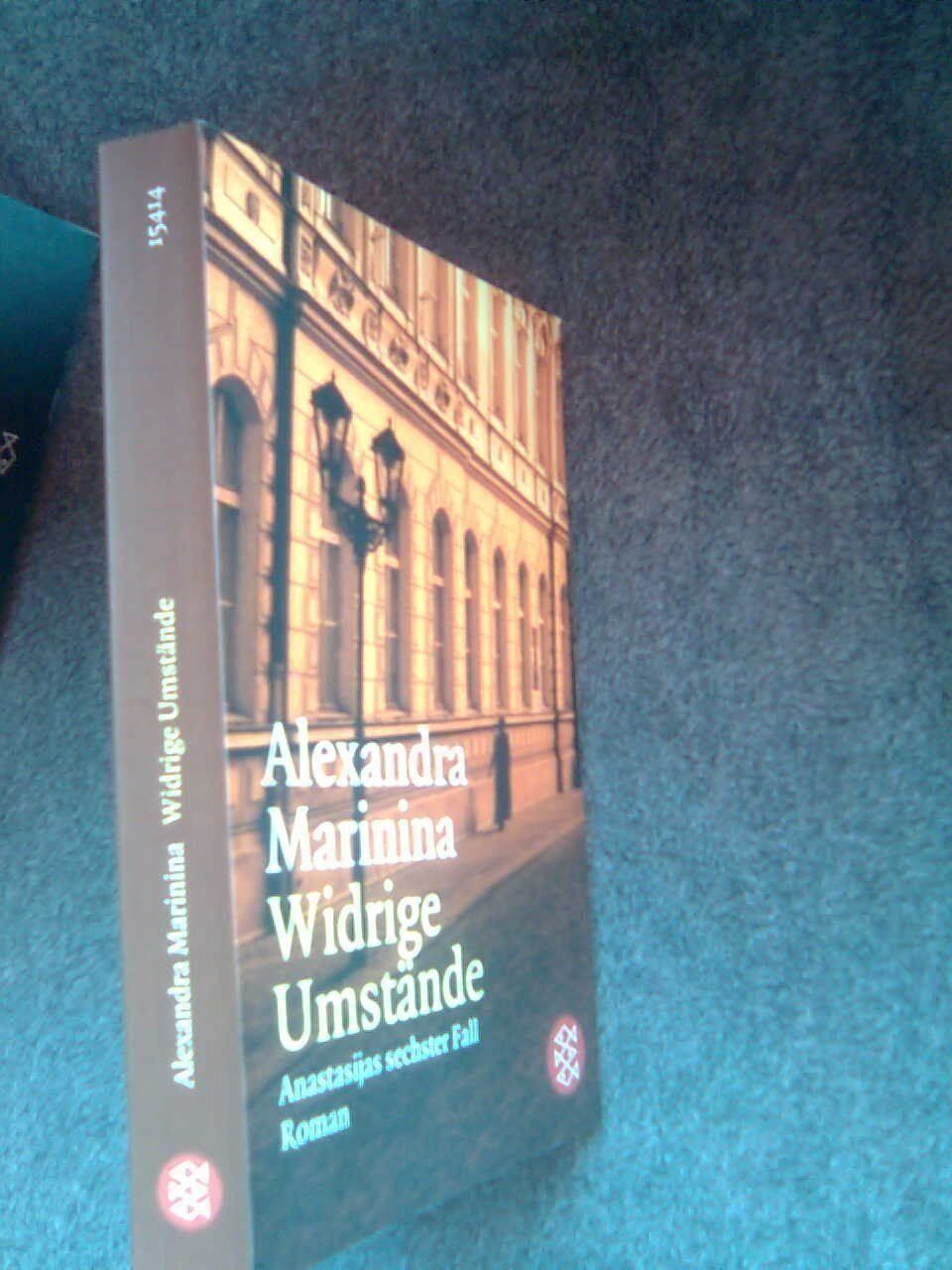 Libri: Alexandra Marinina  Widrige Umstände. – Usato da Basel venduto da Alacant 1
