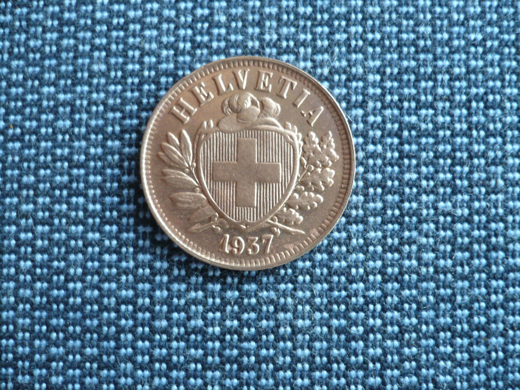 Tutti le monete: 2 Rappen 1937 – Usato da Winterthur venduto da kormorans