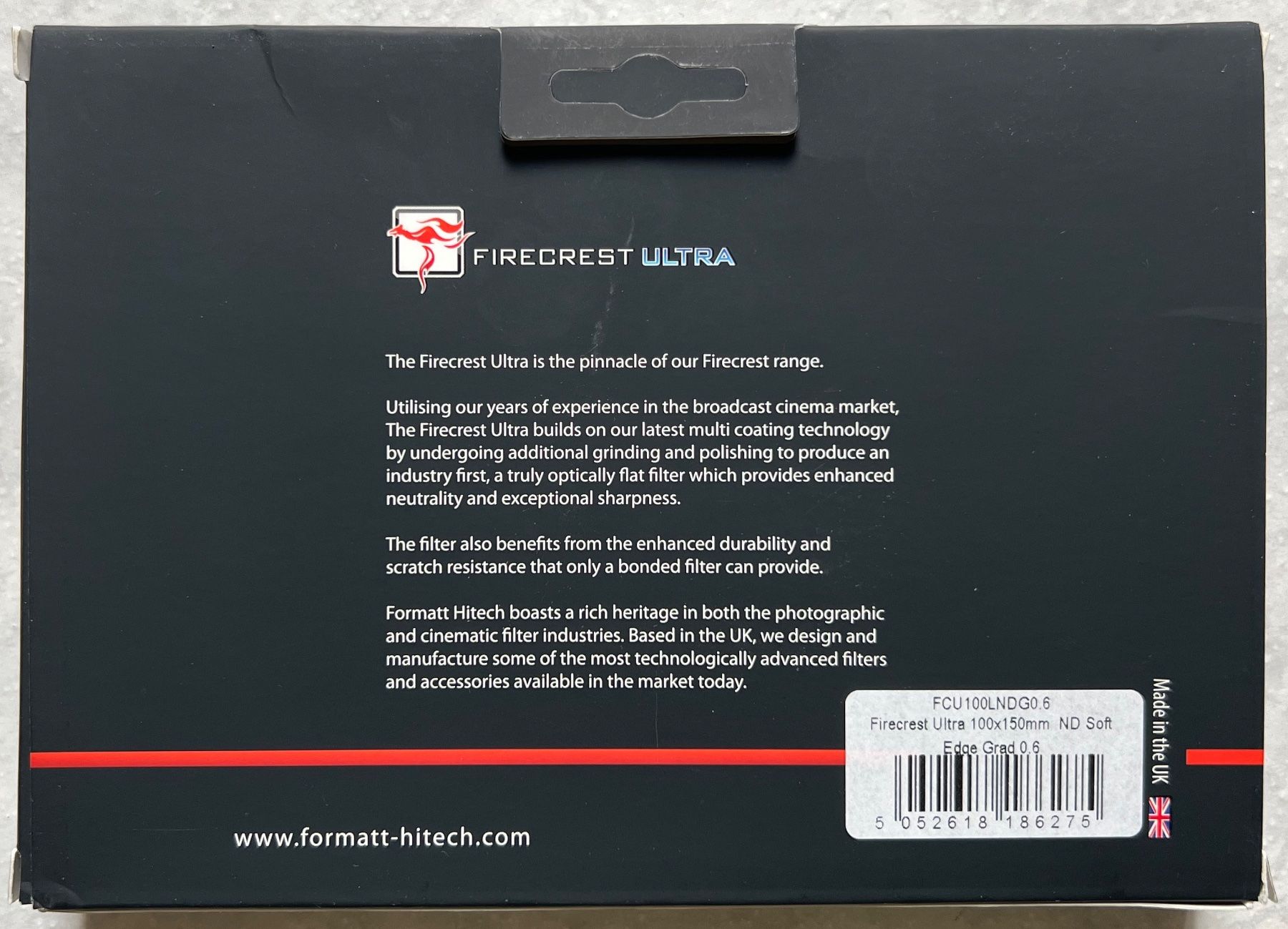 Filtri: Firecrest IRND Verlaufsfilter soft ND 0.6, 100 x 150 mm – Nuovo e nell'imballaggio originale da Münsingen venduto da Omasaki 3