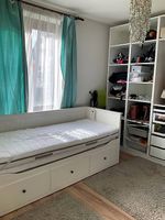 IKEA HEMNES daybed + 2 mattresses - white