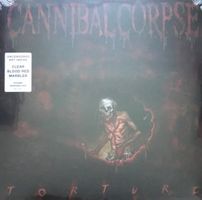 Vinyle Cannibal Corpse Torture- Clear Blood Red Marbled