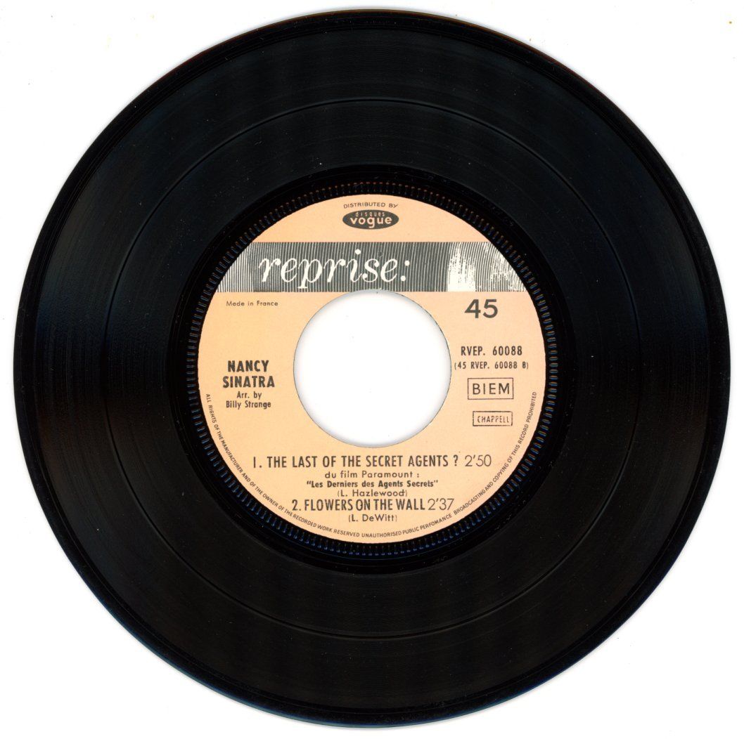 Dischi in vinile: EP 45 rpm - NANCY SINATRA – Usato da Morges venduto da evnocha3 3