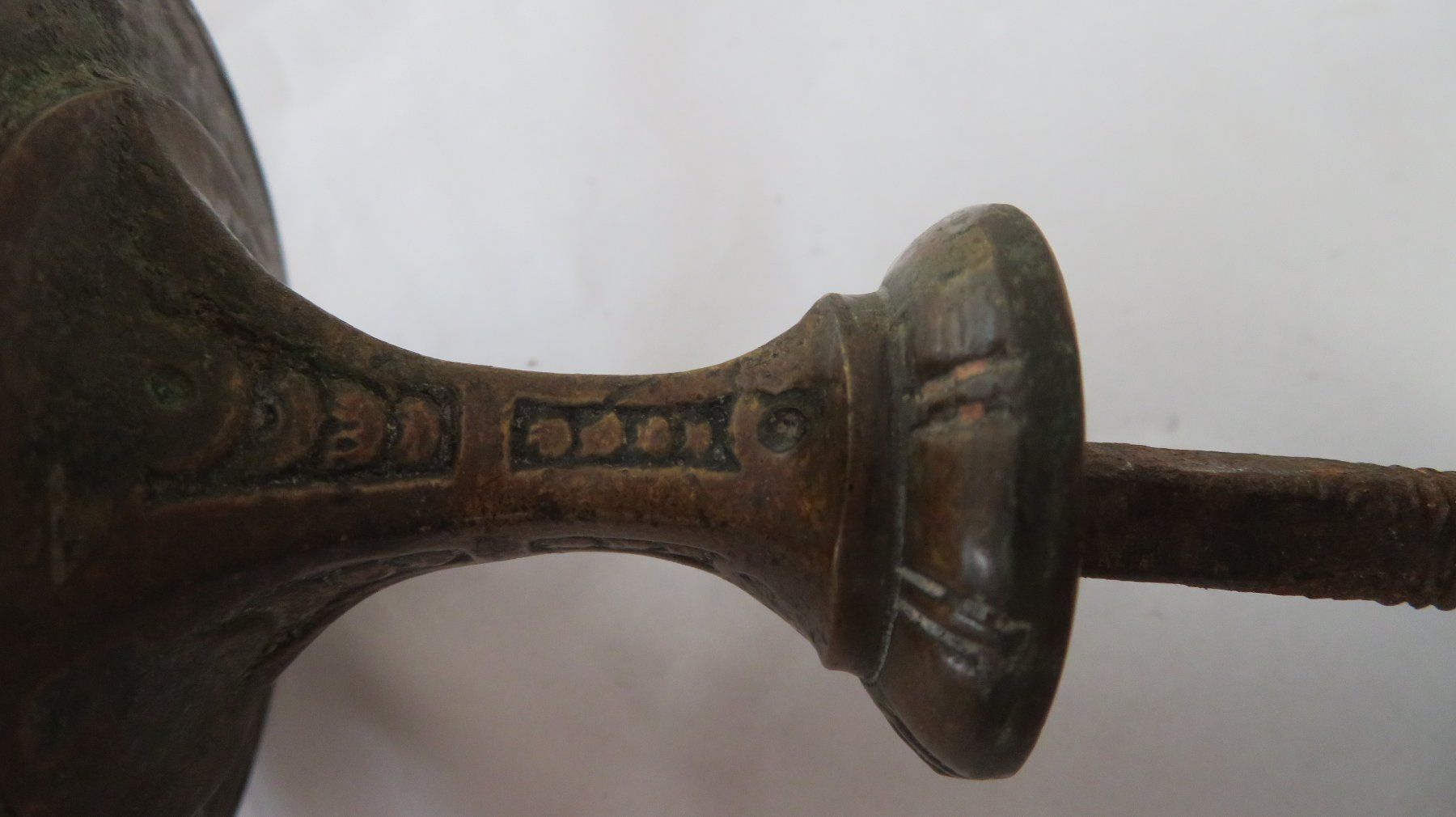 Eisenwaren: Türgriff antik aus Bronze – Gebraucht aus Wetzikon ZH von morda1954 5