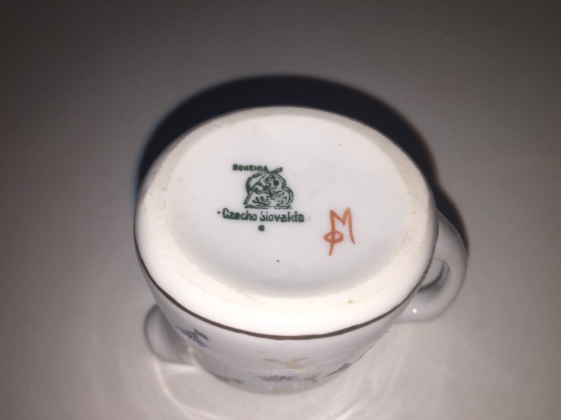 Karaffen: Petit crémier BOHEMIA CZECHO SLOVAKIA – Gebraucht aus Cossonay-ville von Super-Price-Quality 8