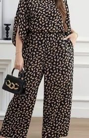 Damen Jumpsuit mit Muster Grösse XL neu