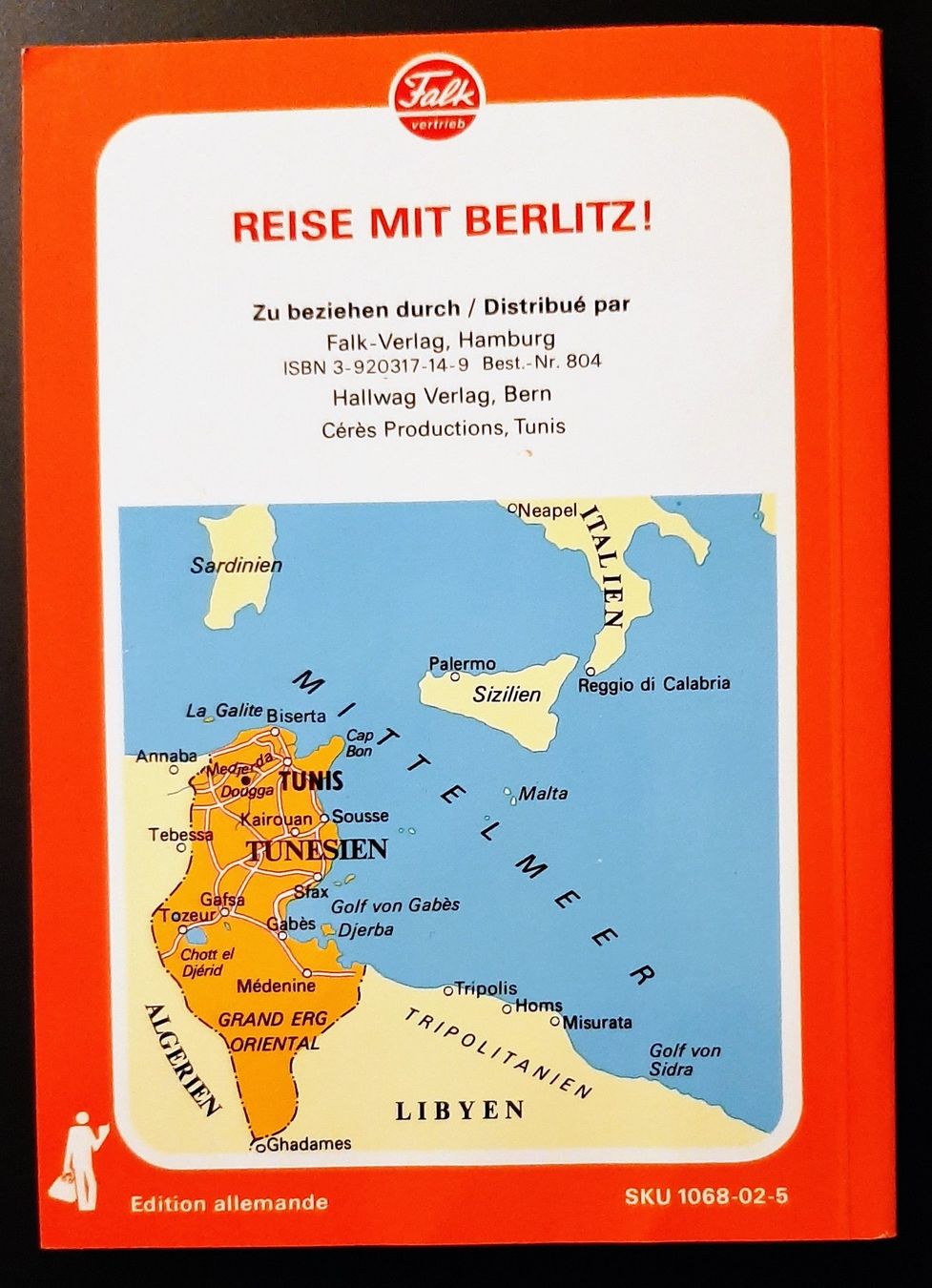 Bücher: Reiseführer Tunesien Berlitz – Gebraucht aus Zürich von Zurich 1