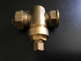 T - Stück Fitting aus Messing für Sanitär