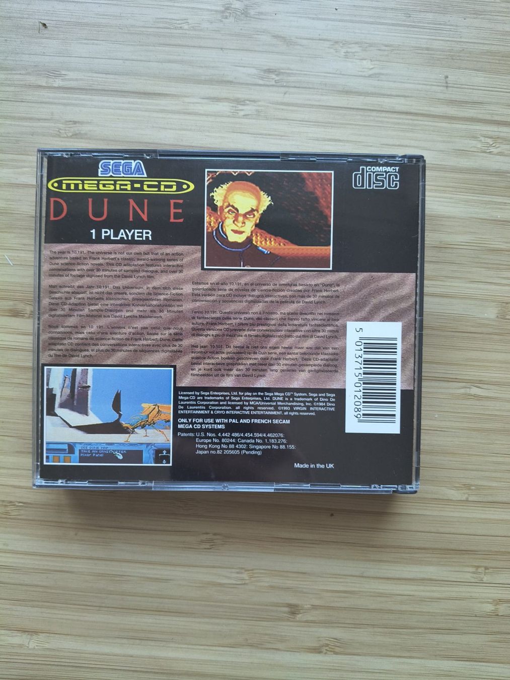 Jeux: Dune (Mega CD) – D'occasion à Riedholz par ste_96cd 1