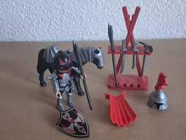 Playmobil Axt-Ritter mit Pferd und Zubehör guter Zustand