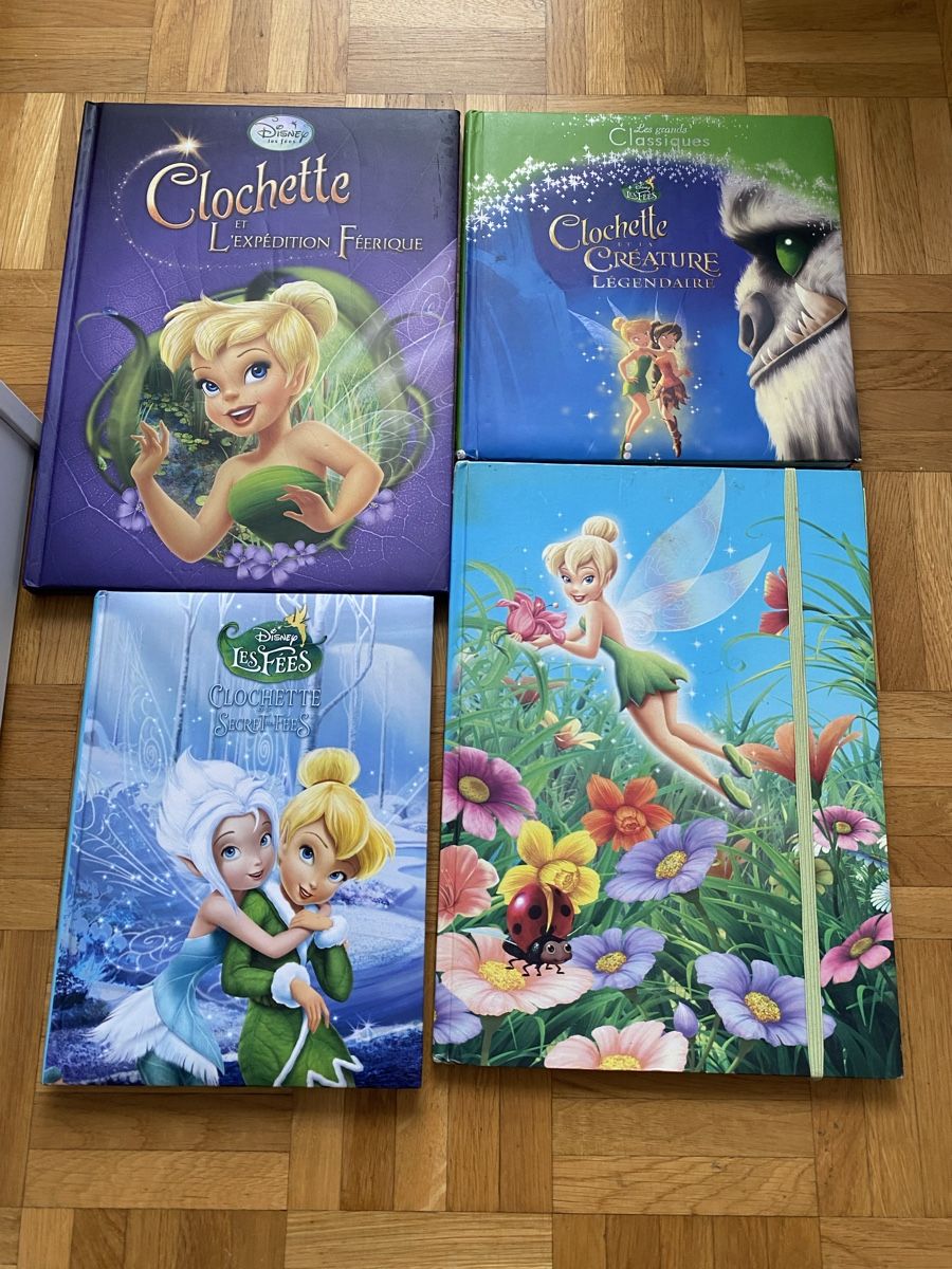 Libri: Livres Fée Clochette Tinkerbell Disney + notebook – Usato da Givisiez venduto da dor_xb9k