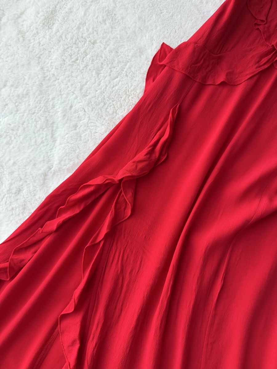 Vestiti: Schönes rotes Sommerkleid - Größe S – Nuovo (secondo la descrizione) da Horgen venduto da Christina93Jolina 1