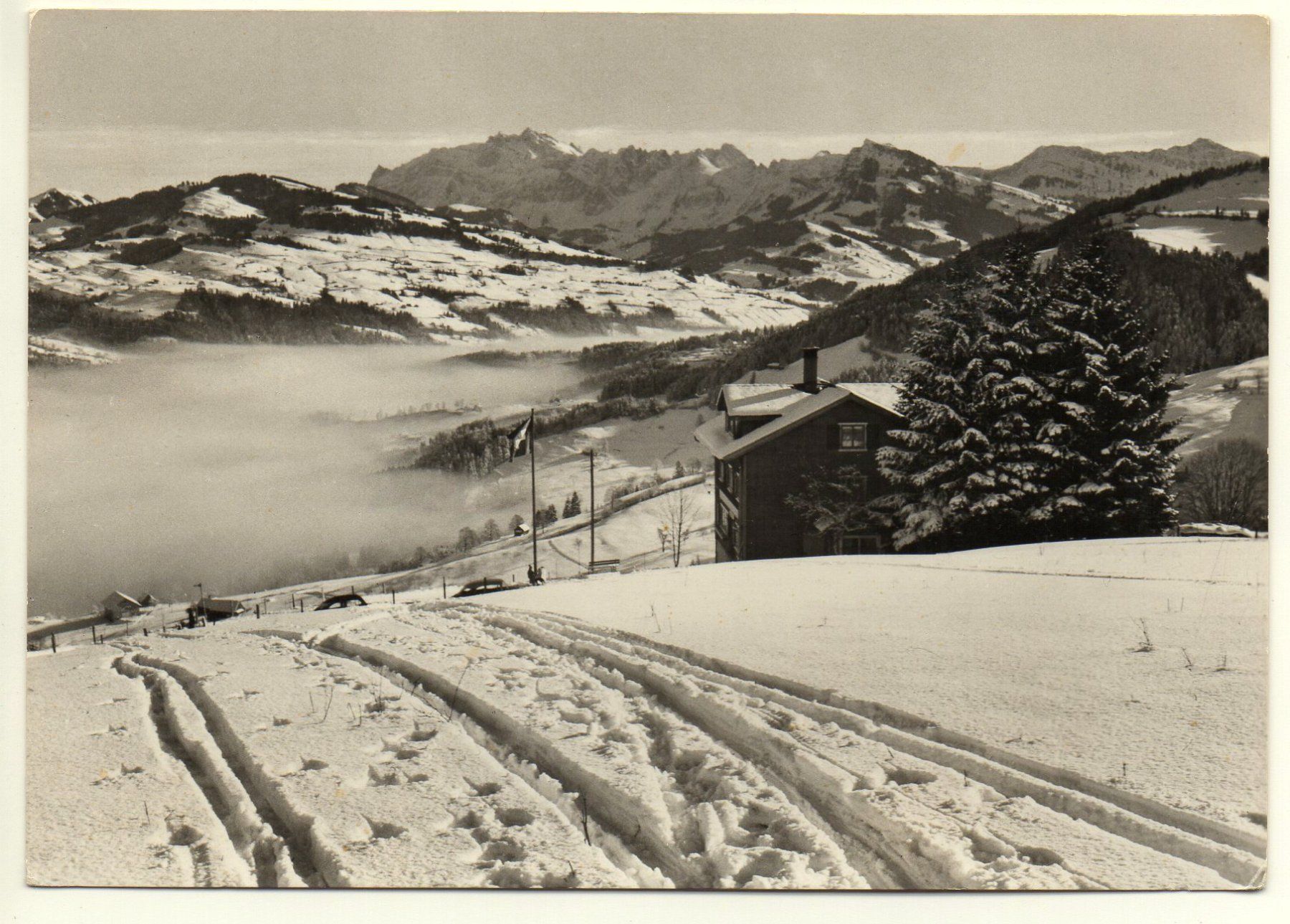 Cartes postales: EBNAT-KAPPEL Guttempler Ferienheim Säntisblick – D'occasion à Jona par philajona