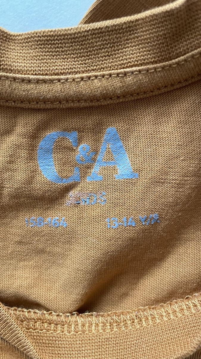 C&A Maglioni & Felpe: Cooles C&A Langarmshirt Gr. 158/164, Herbstfarbe – Usato da Neuenkirch venduto da balani 2