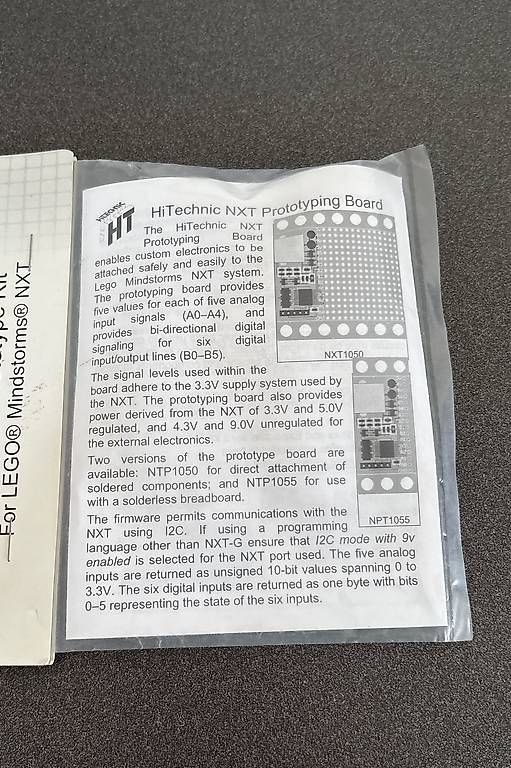 Componenti elettronici: HiTechnic Prototype Kit, for LEGO Mindstorms NXT – Nuovo e nell'imballaggio originale da Basel venduto da Summer.Day 1