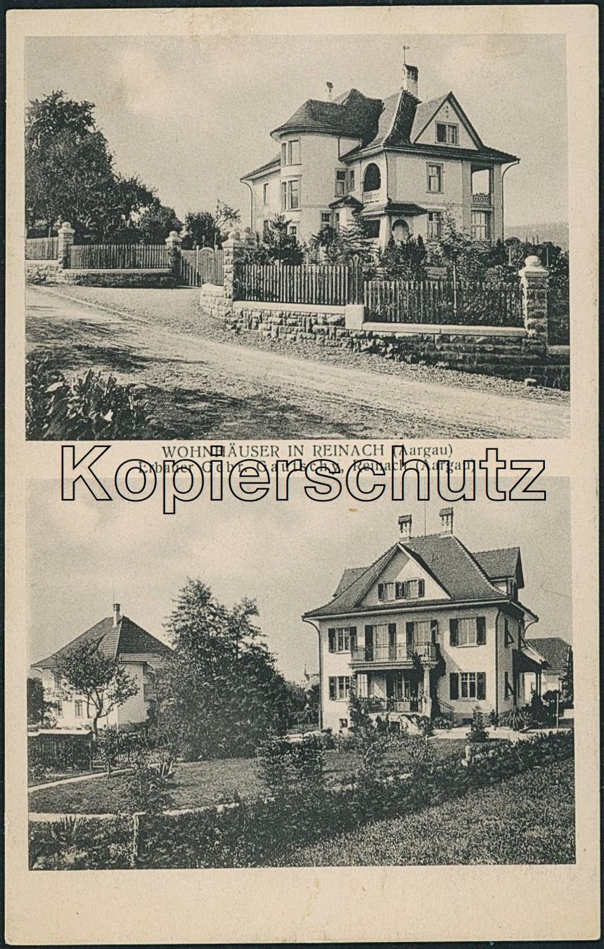 Cartoline postali: AG Reinach – Usato da Schindellegi venduto da leecollect