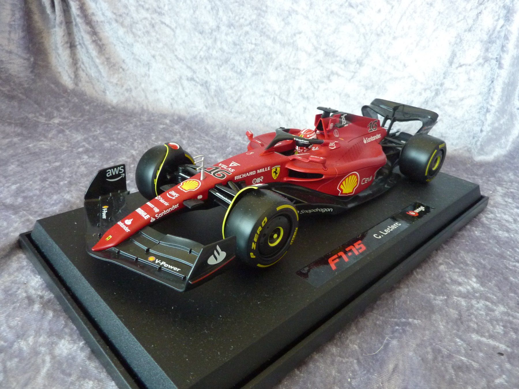 Ferrari Modellini d'auto: Ferrari F1-75 C.Leclerc #16 1:18 – Nuovo (secondo la descrizione) da Dürrenäsch venduto da modellautos4you 2