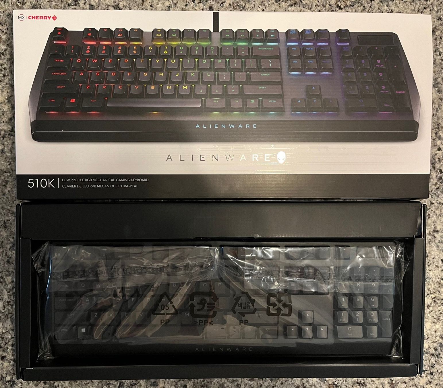 Tastaturen: ALIENWARE LOW PROFILE RGB MECHANICAL GAMING KEYBOARD - 510K – Gebraucht aus Ennetbaden von  2
