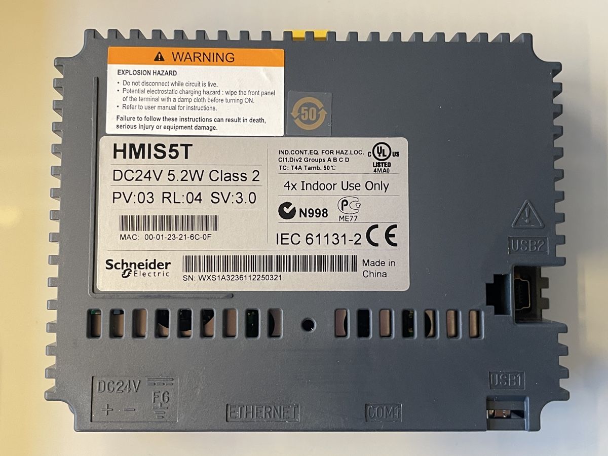 Schneider Componenti elettronici: Display Schneider Electric Magelis HMIS5T – Usato da Bern venduto da System-Alpenluft 1